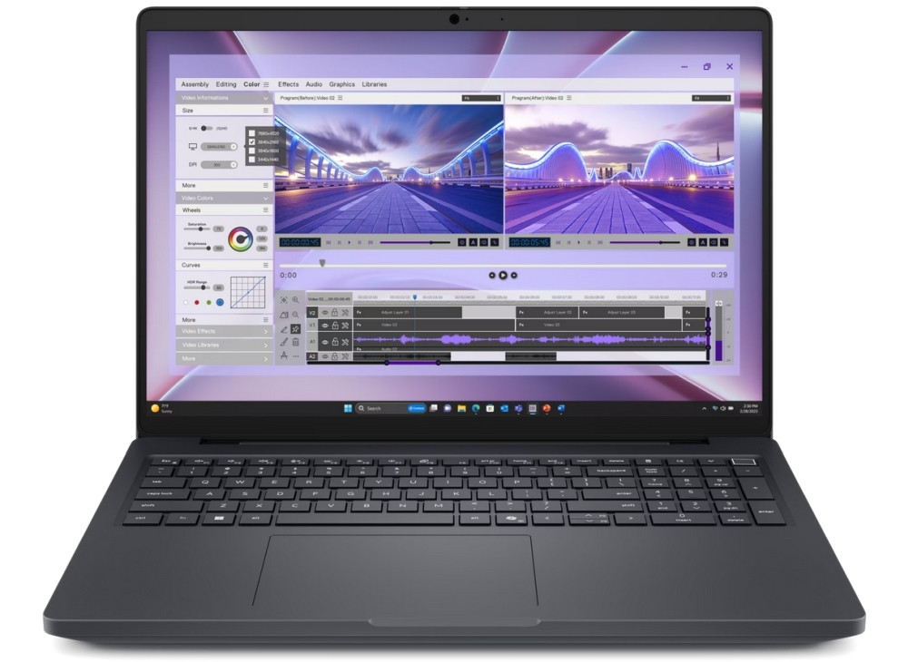 Лаптоп Dell Pro Max 16 MC16250, 16" FHD+ 1920x1200, Intel Core Ultra 7 265H vPro, 16GB DDR5, 512GB SSD, Win 11 Pro - BTO129_MC16250_EMEA - 1