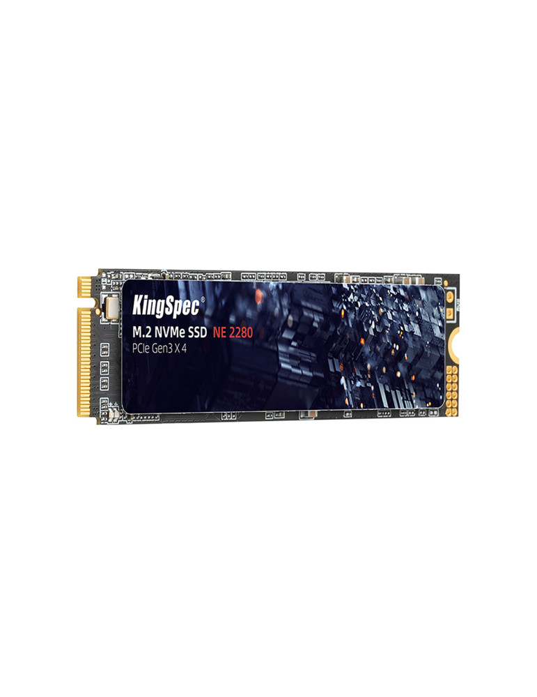 SSD диск KINGSPEC NE-1TB, 1TB NVMe M.2 PCIe Gen3 x4 2280, 3200/2000MB/s - 6950509983523 - 2