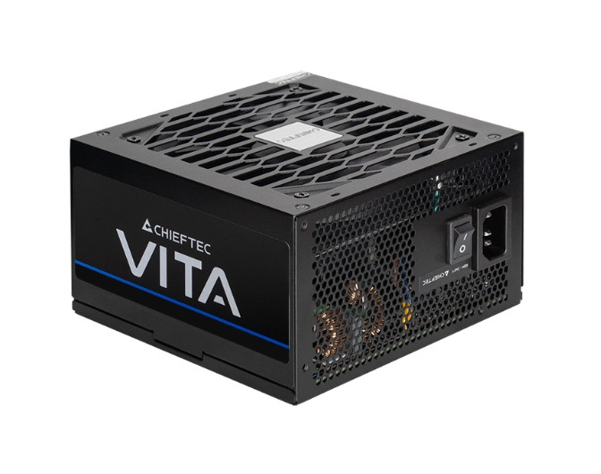 Захранване Chieftec VITA 750W, 750W ATX 12V 2.53, 80 PLUS Bronze, Non-modular, 120mm FDB - BPX-750-S - 1