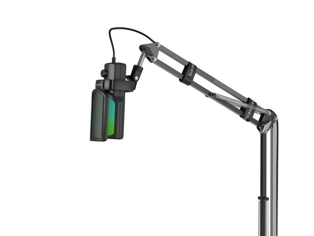 Микрофон Genesis Radium 251 USB, Condenser Cardioid, 50-16000Hz, USB Type-C, Черен - NGM-2354 - 3