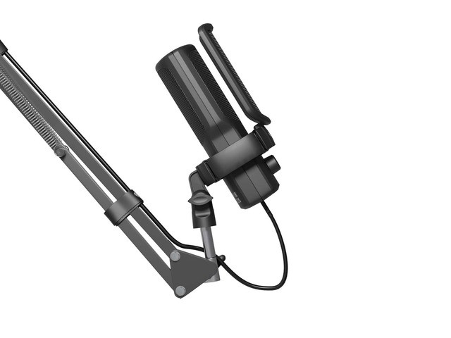 Микрофон Genesis Radium 251 USB, Condenser Cardioid, 50-16000Hz, USB Type-C, Черен - NGM-2354 - 5