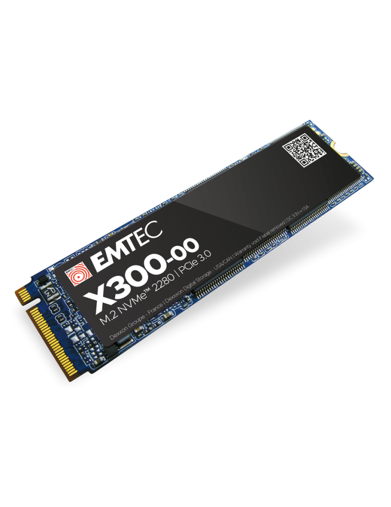 SSD диск EMTEC X300, 1TB NVMe M.2 PCIe 3.0, 3000/2500MB/s - ECSSD1TX300 - 2