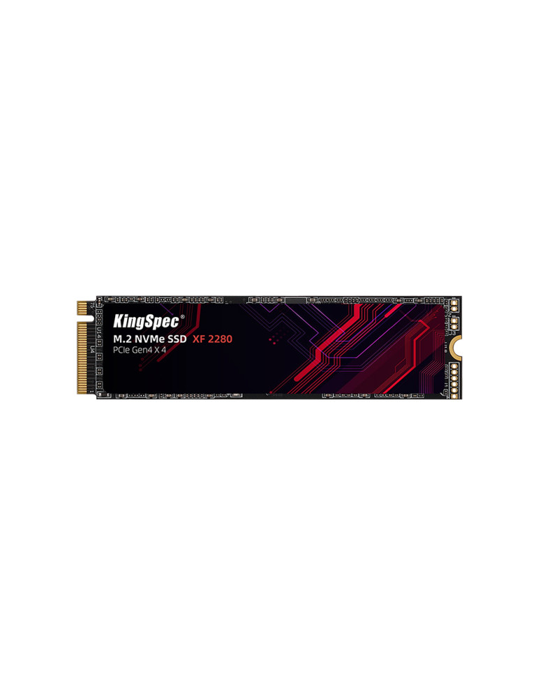 SSD диск KINGSPEC XF-512, 512GB NVMe M.2 PCIe 4.0, 5100/4500MB/s - 1
