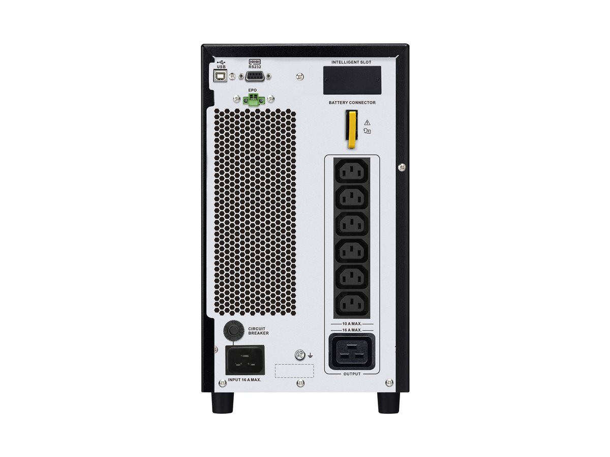 Токозахранващо устройство APC Easy UPS On-Line, 3000VA 2700W, LED дисплей, USB/Serial управление - SRV3KI-E - 2