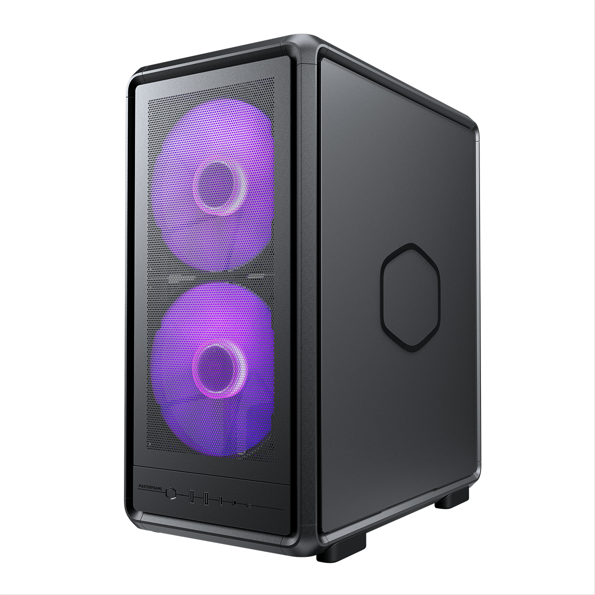 Кутия за компютър Cooler Master MasterFrame 500 Mesh, Middle Tower, Black, ARGB Hub - MF500M-KHNN-S01 - 3