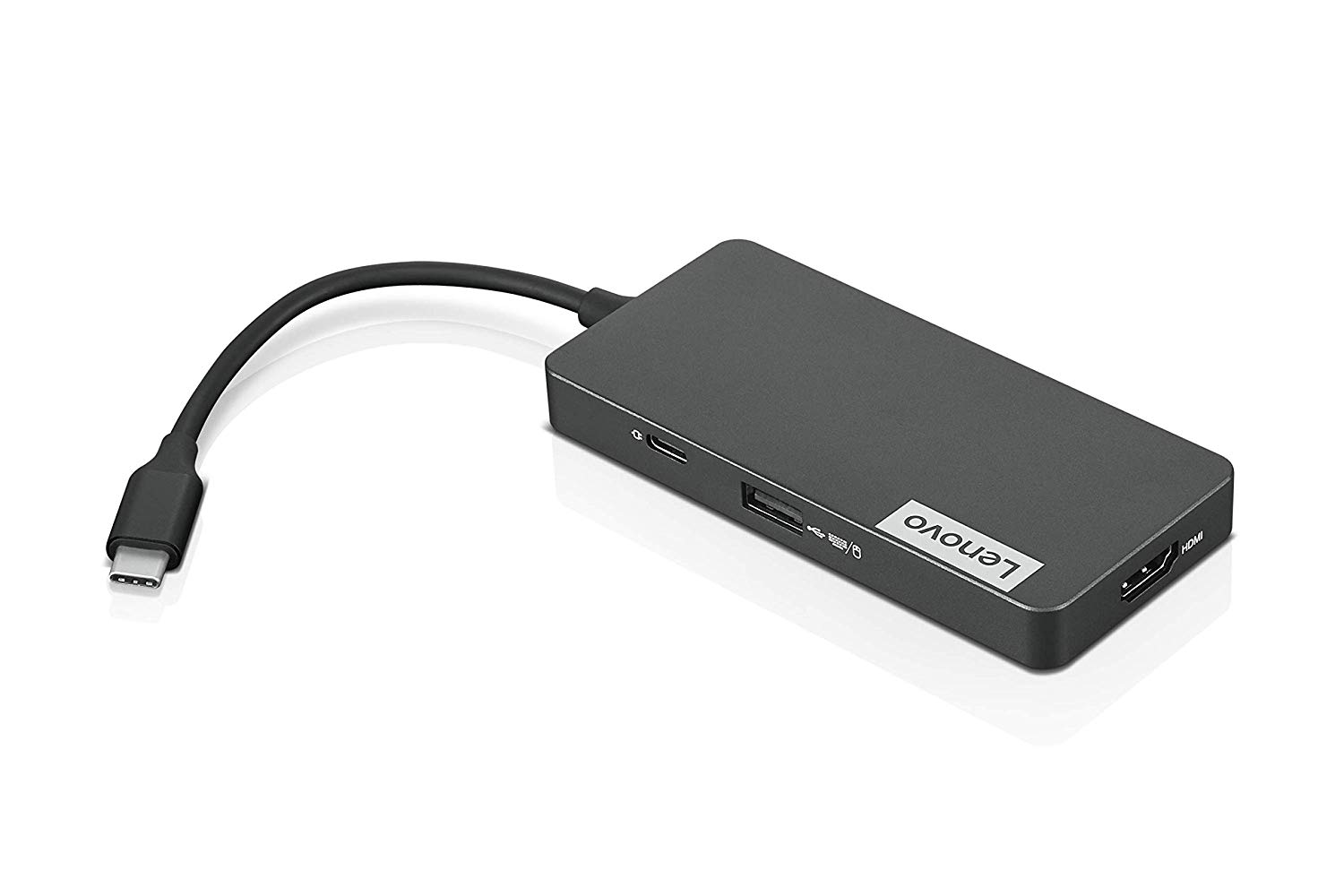 Док станция Lenovo USB-C 7-in-1 Hub, HDMI 4K 30Hz, 2x USB 3.0, SD/TF четец - GX90T77924 - 1