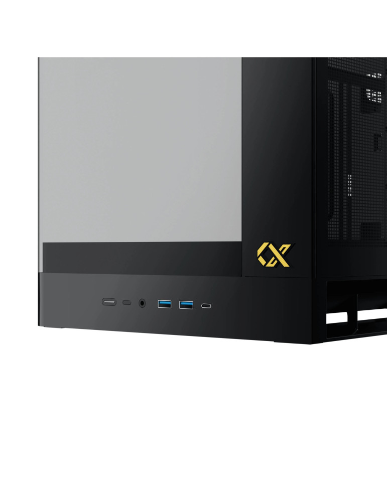 Кутия за компютър Xigmatek PANO II, Middle Tower, E-ATX, 8x ARGB вентилатора, Темперирано стъкло - EN48418 - 5