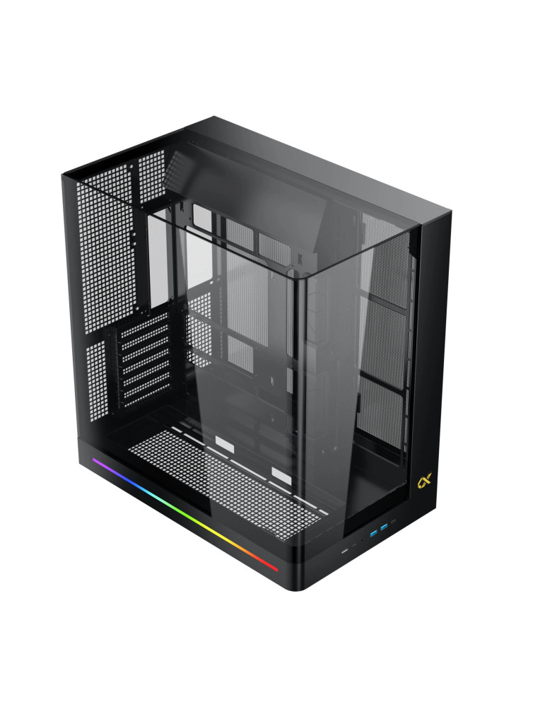 Кутия за компютър Xigmatek PANO II, Middle Tower, E-ATX, 8x ARGB вентилатора, Темперирано стъкло - EN48418 - 10
