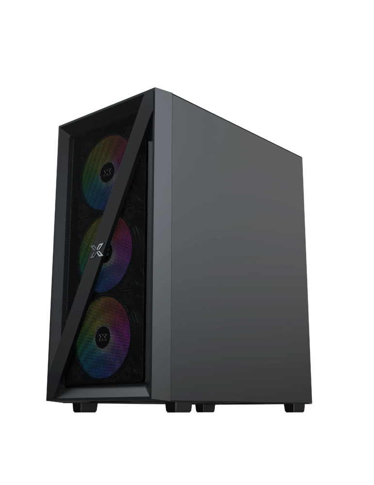 Кутия за компютър Xigmatek Blade, Middle Tower ATX, 4 RGB вентилатора, Tempered Glass - EN40887 - 5