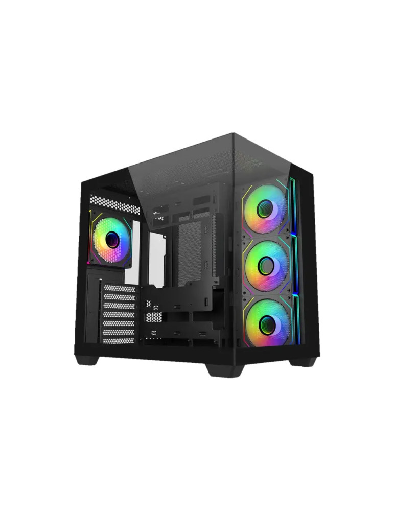 Кутия за компютър Cooler Master Elite 681, Middle Tower, ATX/Micro ATX/Mini ITX, 4 Вентилатора, ARGB Hub, Черна - E681-KHNN-S00 - 1