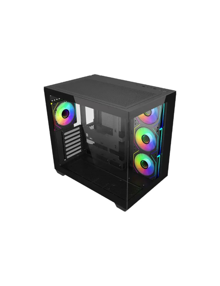 Кутия за компютър Cooler Master Elite 681, Middle Tower, ATX/Micro ATX/Mini ITX, 4 Вентилатора, ARGB Hub, Черна - E681-KHNN-S00 - 2