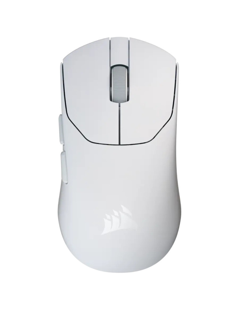 Безжична геймърска мишка Corsair Sabre Pro, Ultralight, 5+1 бутони, Бяла - CH-931G001-WW - 1