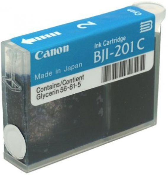 Касета за мастило CANON BJI-201C, Циан 210ml - BEF47-0541500 - 1