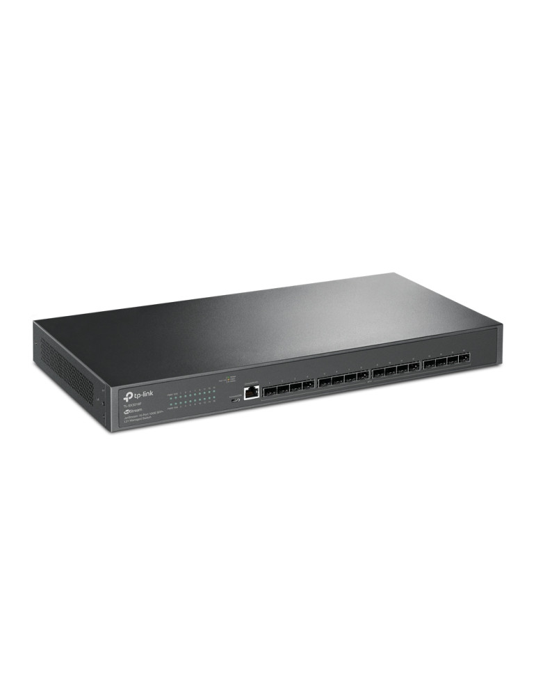 Мрежов комутатор TP-Link JetStream TL-SX3016F, 16x SFP+ портове, 320 Gbps, L2+ управляем, Rackmount - 1