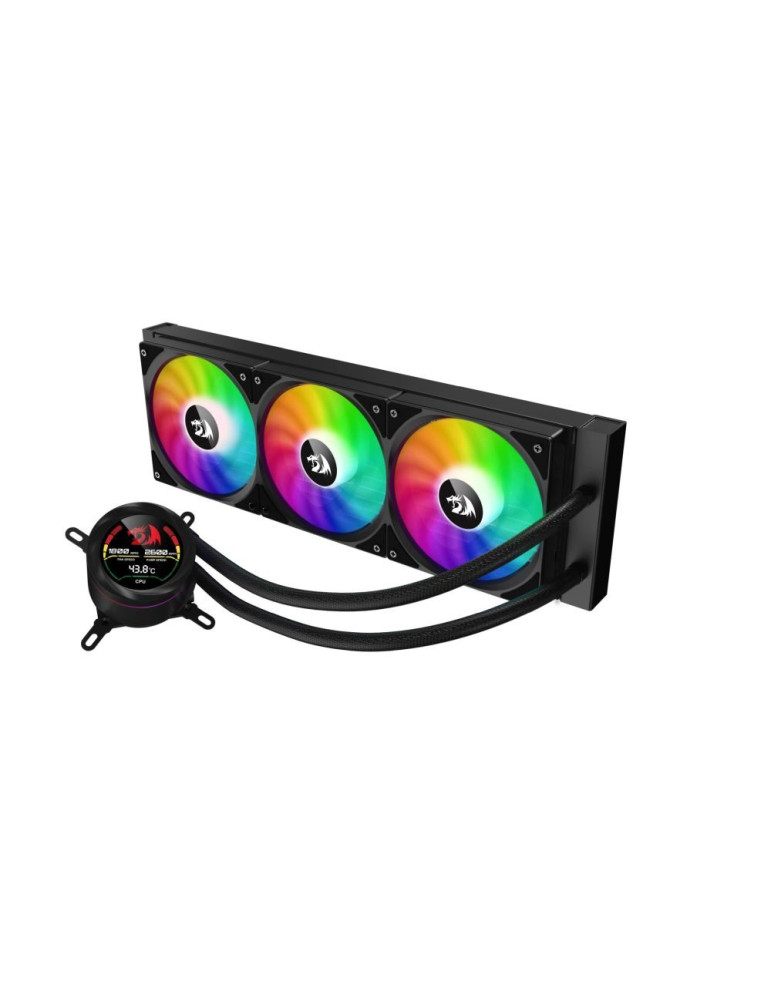 Водно охлаждане за процесор REDRAGON CCW-1017, 120mm, ARGB, Copper - CCW-1017 - 1