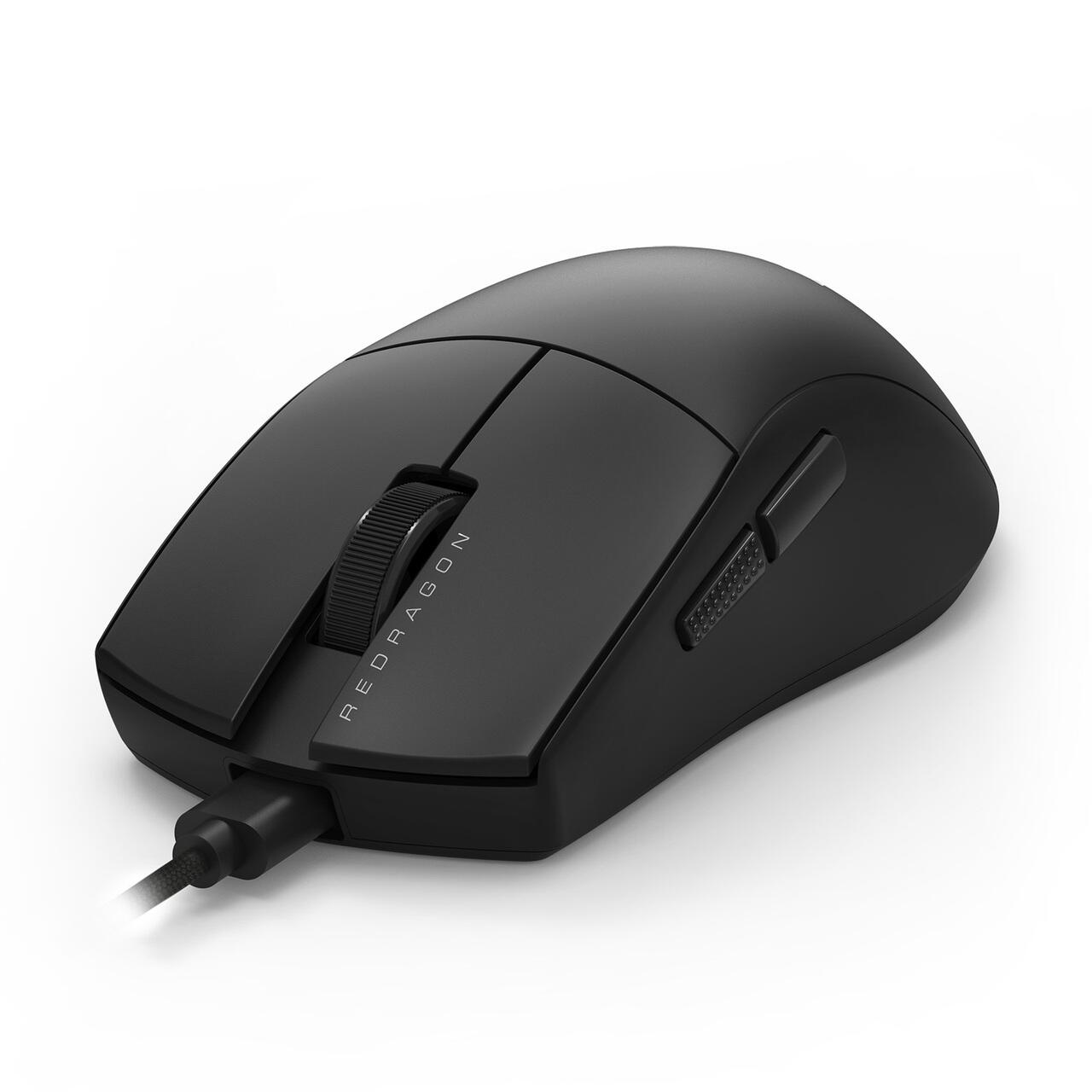Геймърска мишка Redragon K1ng 1K M724, черна, 12400 DPI, Pixart PAW3327, 1000Hz - 3