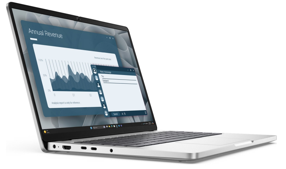 Лаптоп Dell Pro 14 PC14255, 14" FHD+ IPS, AMD Ryzen AI 7 350, 16GB DDR5 5600MT/s, 512GB SSD, Windows 11 Pro - BTO602_PC14255_EMEA - 2