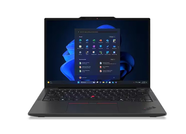 Лаптоп Lenovo ThinkPad X13 G6, 13.3" WUXGA IPS, Intel Core Ultra 7 255U, 32GB LPDDR5X-8400, 512GB SSD, Windows 11 Pro - 21RK005NBM - 1