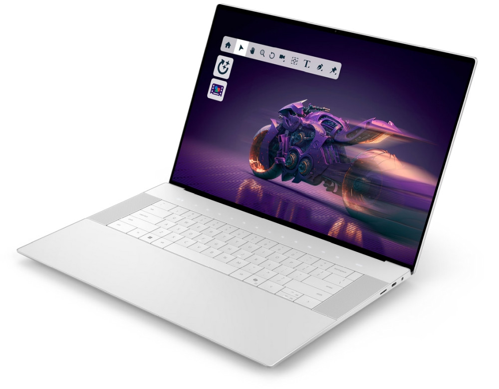 Лаптоп Dell 16 Premium DA16250, 16.3" 4K OLED Touch 120Hz, Intel Core Ultra 9 285H, NVIDIA RTX 5060 8GB, 32GB LPDDR5X, 1TB SSD, Windows 11 Pro - DA16250_ARLH_008_EN - 3