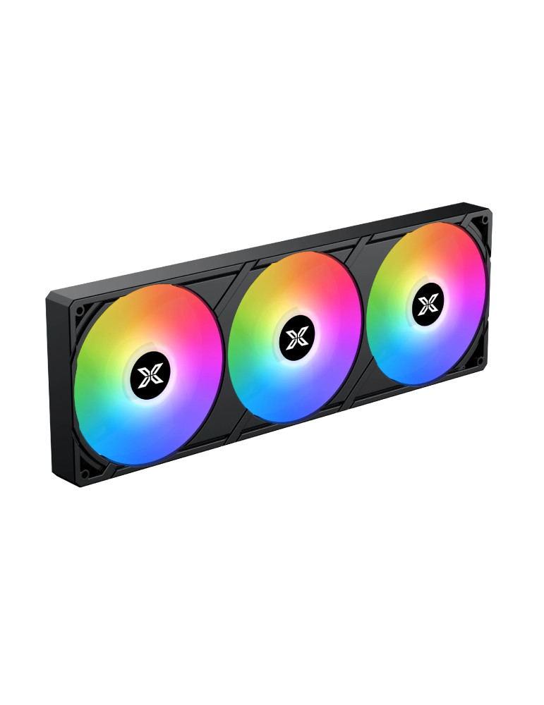 Водно охлаждане за процесор Xigmatek LK Pro 360 Digital, 360mm, 2.7" LCD дисплей, Меден блок, Addressable RGB - EN47404 - 6