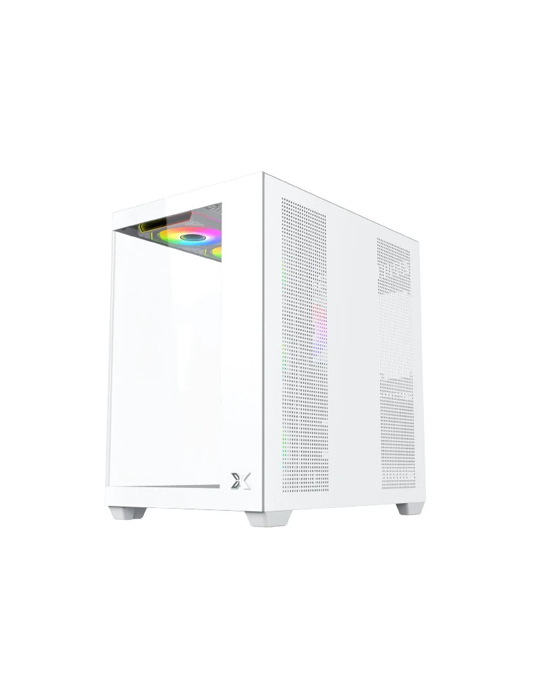 Кутия за компютър Xigmatek Aqua V Air Arctic H23A, Middle Tower ATX, 7x ARGB вентилатори, Tempered Glass - EN48777 - 4