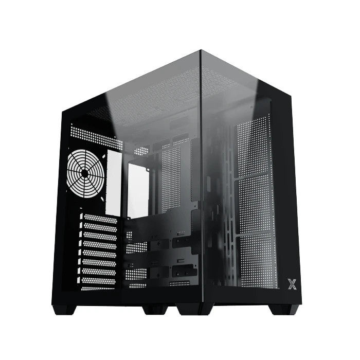 Кутия за компютър Xigmatek Aqua V Air H23A, Middle Tower ATX, 7 ARGB вентилатора, Tempered Glass - EN48760 - 6