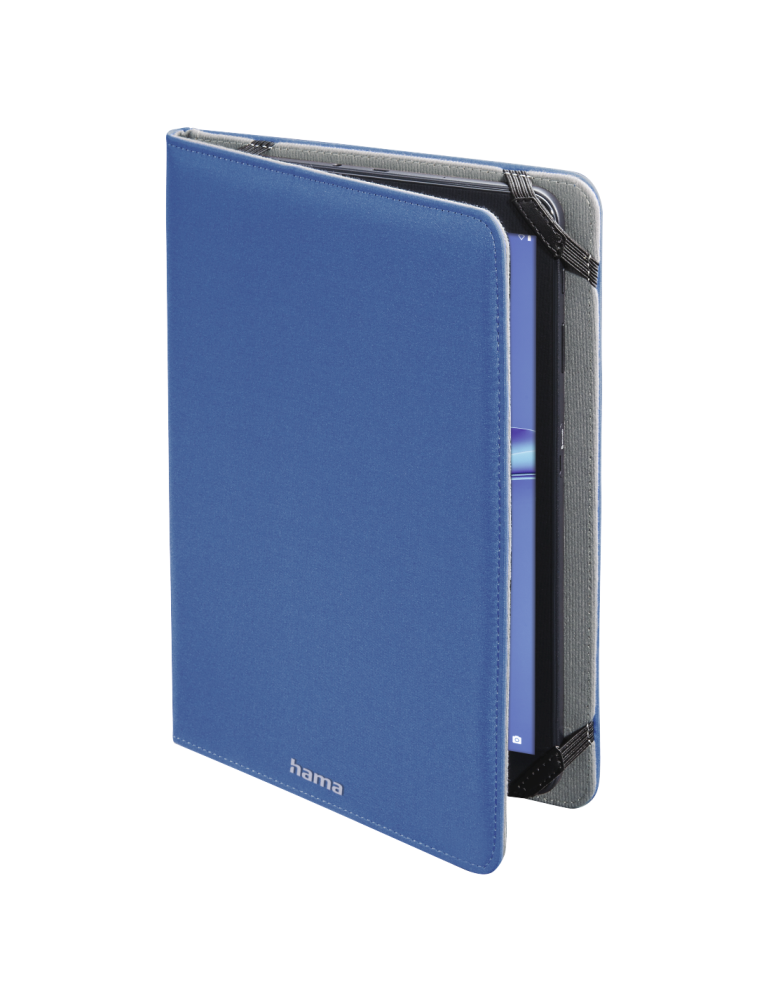 Калъф-стойка за таблет HAMA Strap, 9.5-11 инча, Син - HAMA-216430 - 3