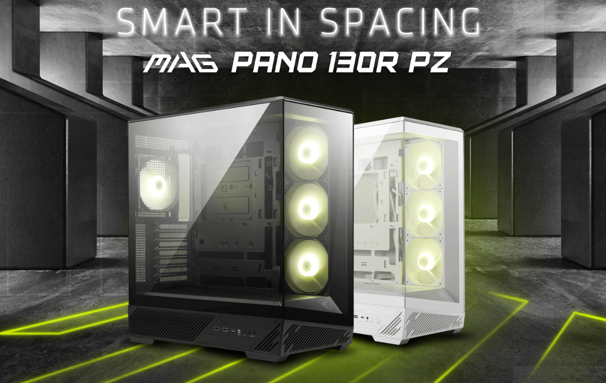 Кутия за компютър MSI MAG PANO 130R PZ, Midi Tower, ATX - 306-7G32R21-HH9 - 2