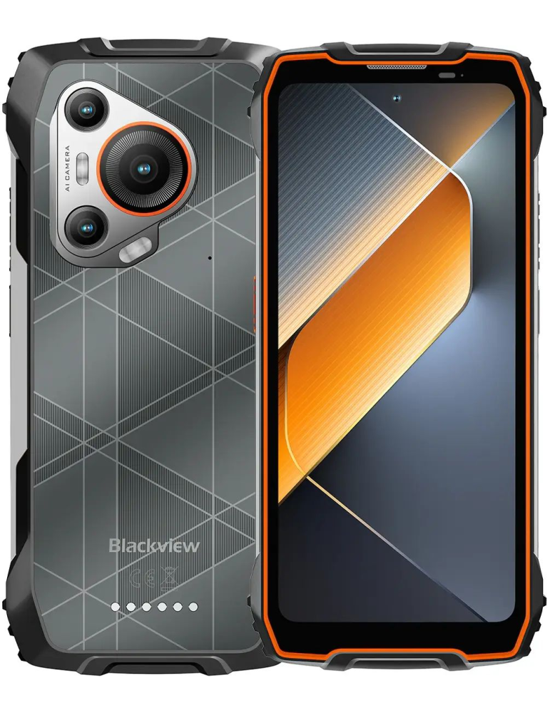 Смартфон Blackview BL7000, 6.78" FHD+ IPS 120Hz, MediaTek Dimensity 6300, Mali-G57 MC2, 8GB RAM, 256GB Storage, Android 15 - BVBL7000_OR - 1