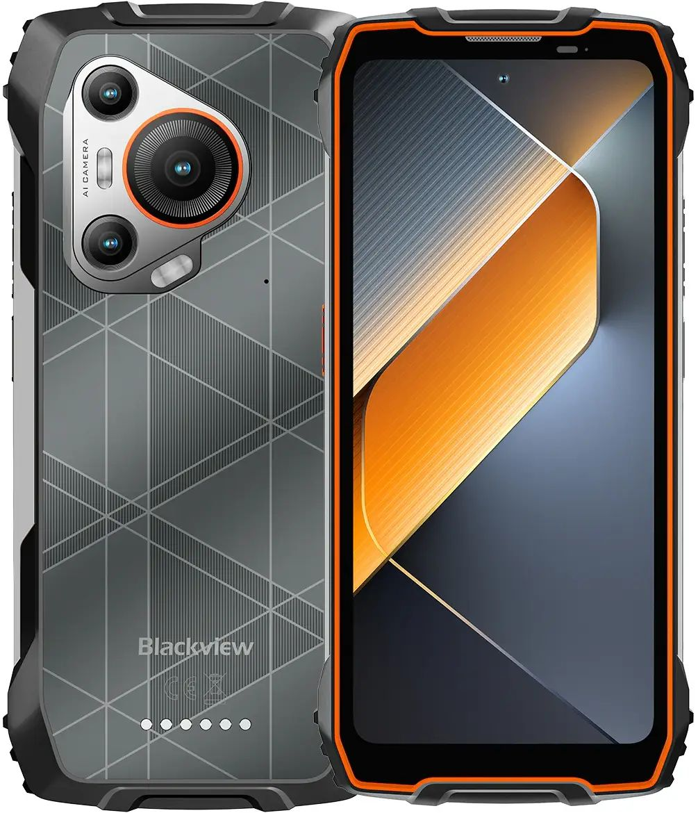 Смартфон Blackview BL7000, 6.78" FHD+ IPS 120Hz, MediaTek Dimensity 6300, Mali-G57 MC2, 8GB RAM, 256GB Storage, Android 15 - BVBL7000_OR - 1