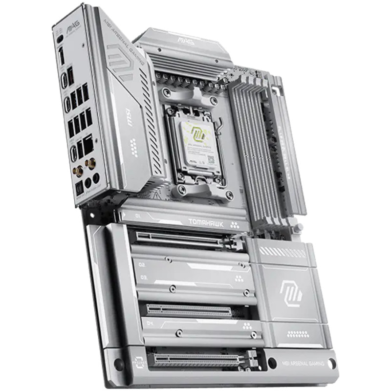 Дънна платка MSI MAG X870E TOMAHAWK MAX WIFI, Socket AM5, 4x DDR5 до 8400MHz, ATX - 911-7E84-001 - 2