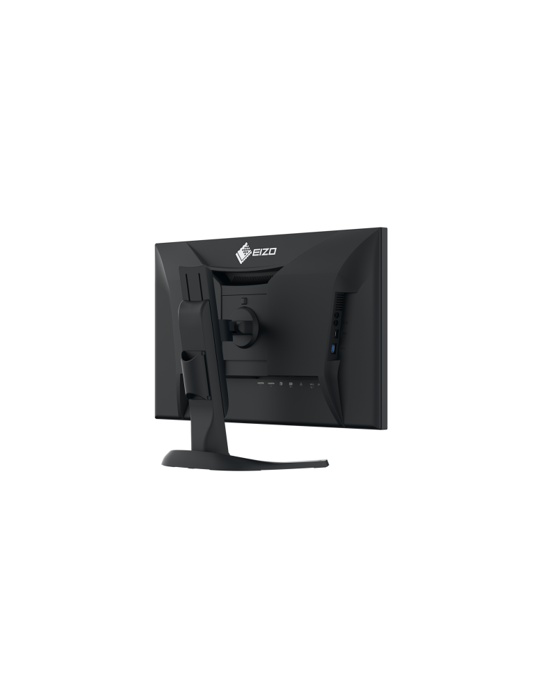 Монитор EIZO FlexScan EV2740X-BK, 27" 4K IPS (3840×2160), USB-C порт за данни и захранване, вградени говорители и ергономична стойка - 6