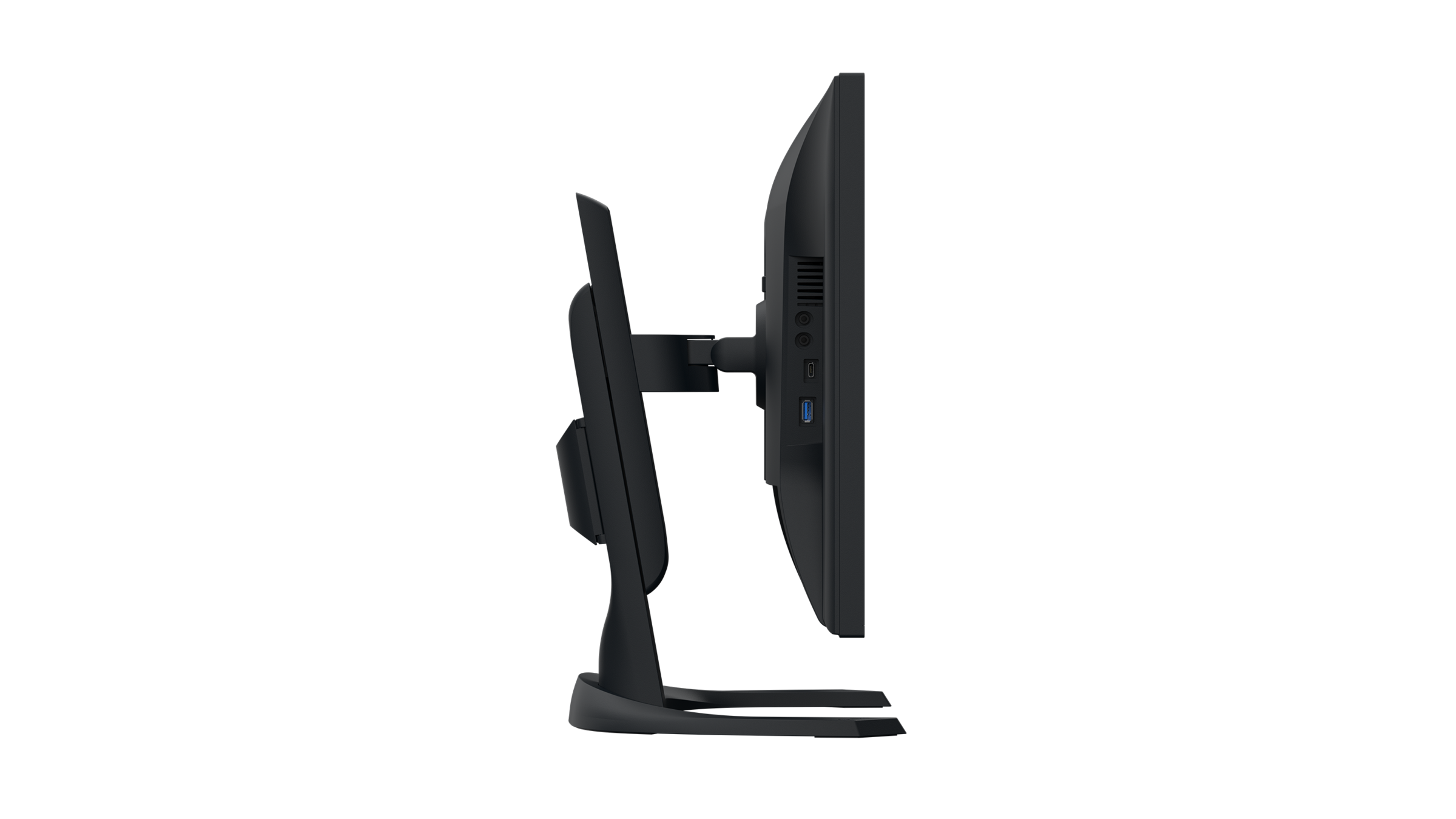 Монитор EIZO FlexScan EV2740X-BK, 27" 4K IPS (3840×2160), USB-C порт за данни и захранване, вградени говорители и ергономична стойка - 7