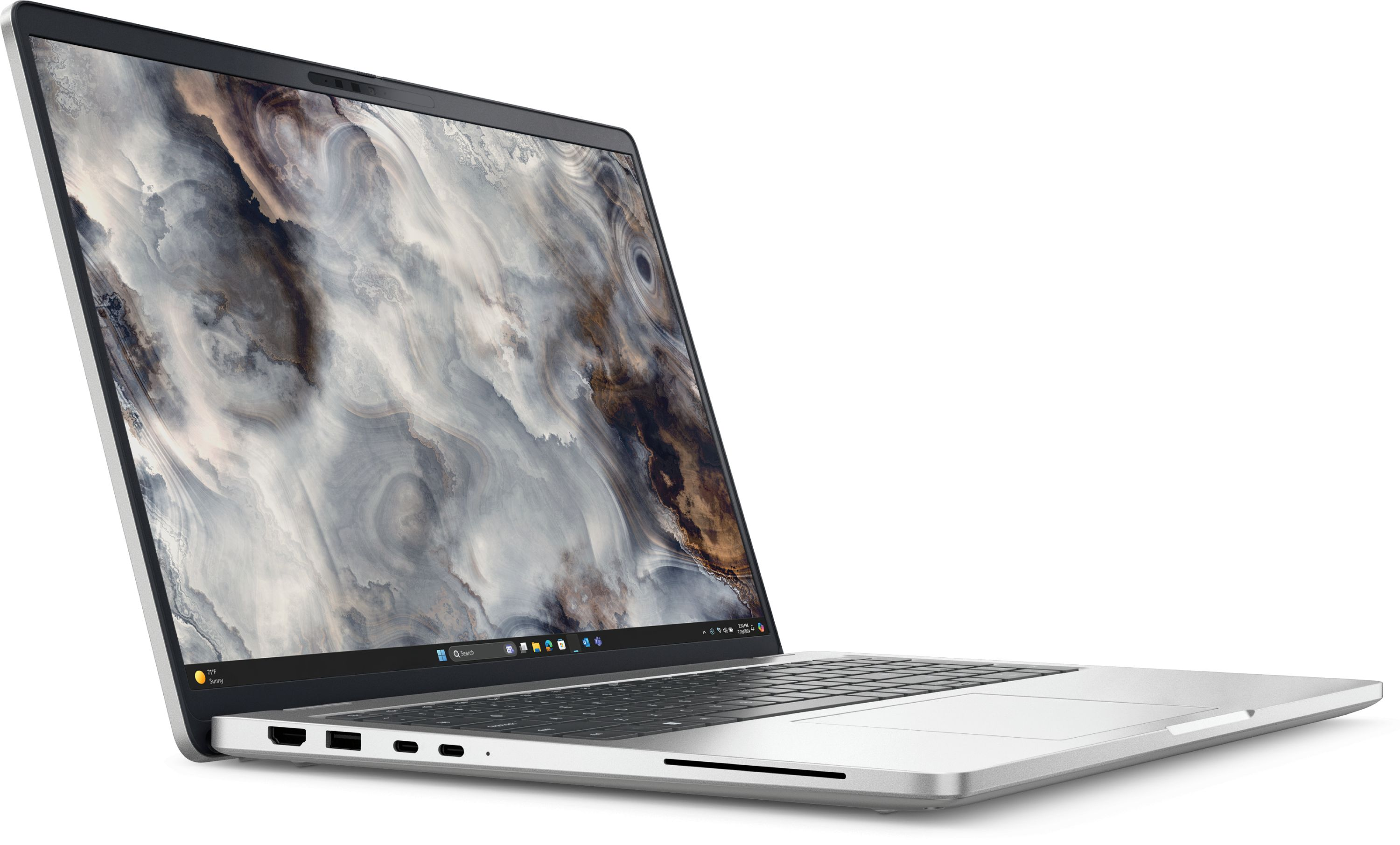 Лаптоп Dell Pro 16 Plus, 16.0" FHD+ (1920x1200), Intel Core Ultra 5 236V vPro, 16GB LPDDR5x, 512GB SSD, Ubuntu - PB16250_U5236V16G512GIR_UBU - 1