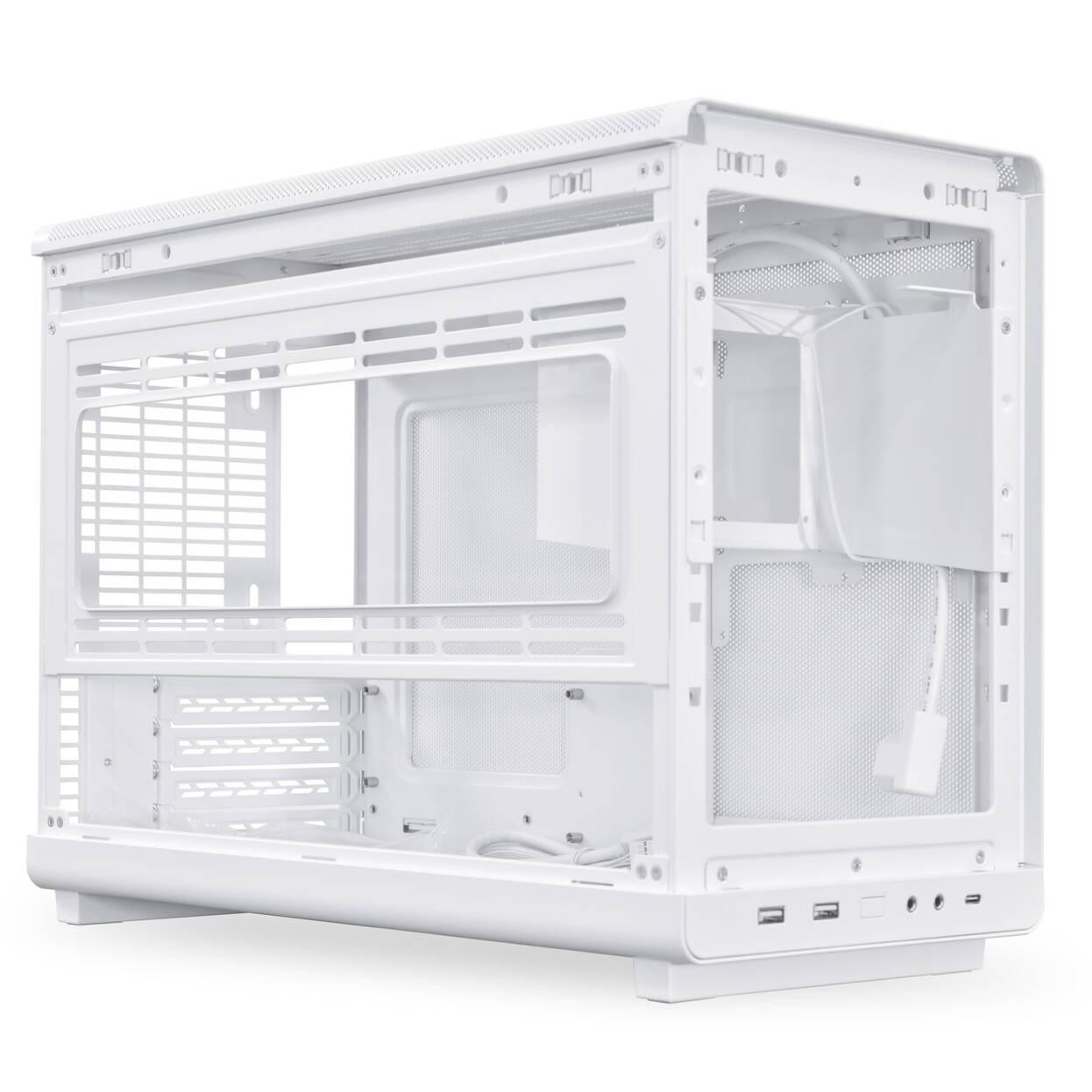 Кутия за компютър Lian-Li DAN A3-mATX Wood Edition White, Micro Tower, Tempered Glass - G99.A3W-WDG.00 - 3