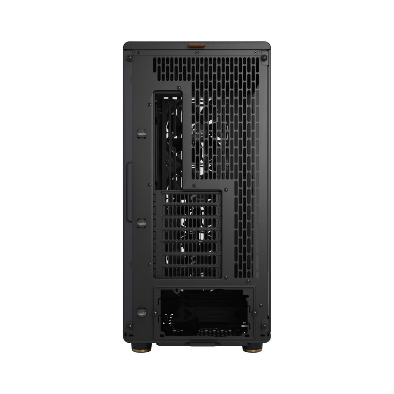 Кутия за компютър Fractal Design North XL RC Black TG Dark, ATX/mATX, 503x240x509mm, 7 слота за разширение - FD-C-NOR1X-05 - 4