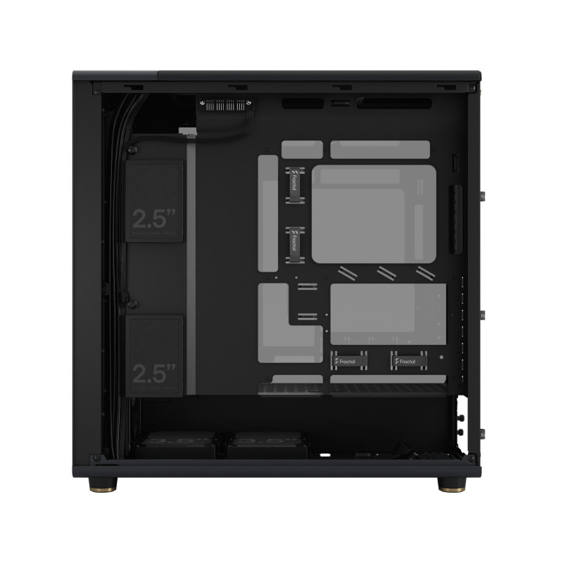 Кутия за компютър Fractal Design North XL RC Black TG Dark, ATX/mATX, 503x240x509mm, 7 слота за разширение - FD-C-NOR1X-05 - 6