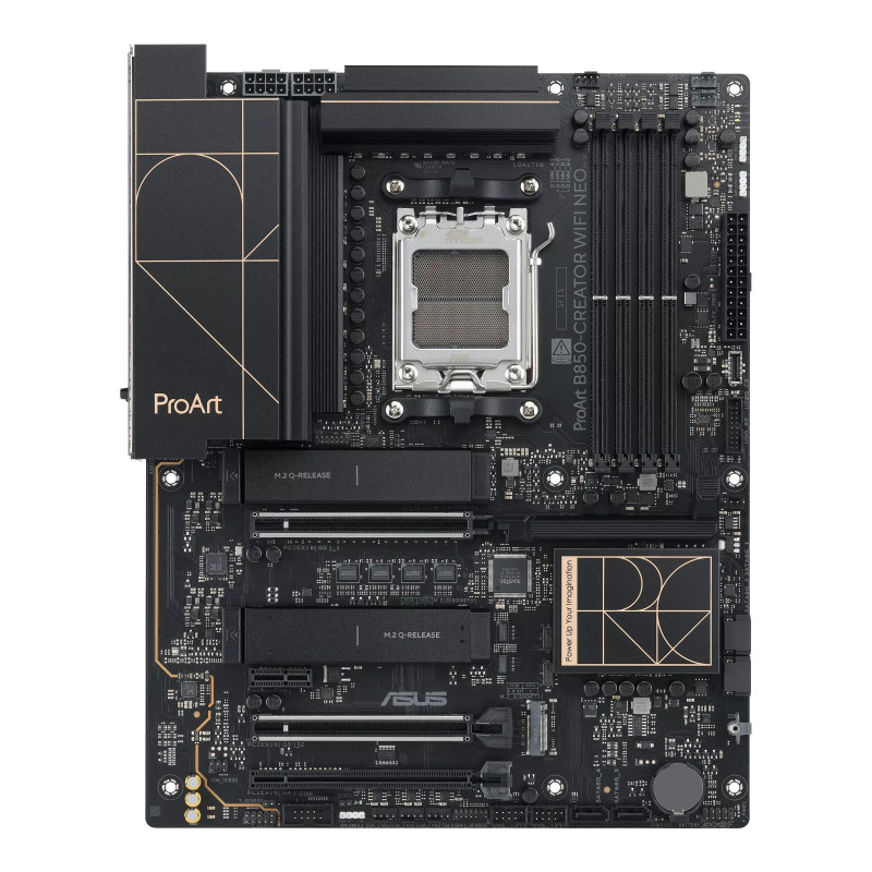 Дънна платка ASUS ProArt B850-CREATOR WIFI NEO, AM5, AMD B850, DDR5 до 8400MHz, 4x M.2 слота - 90MB1P60-M0EAY0 - 2