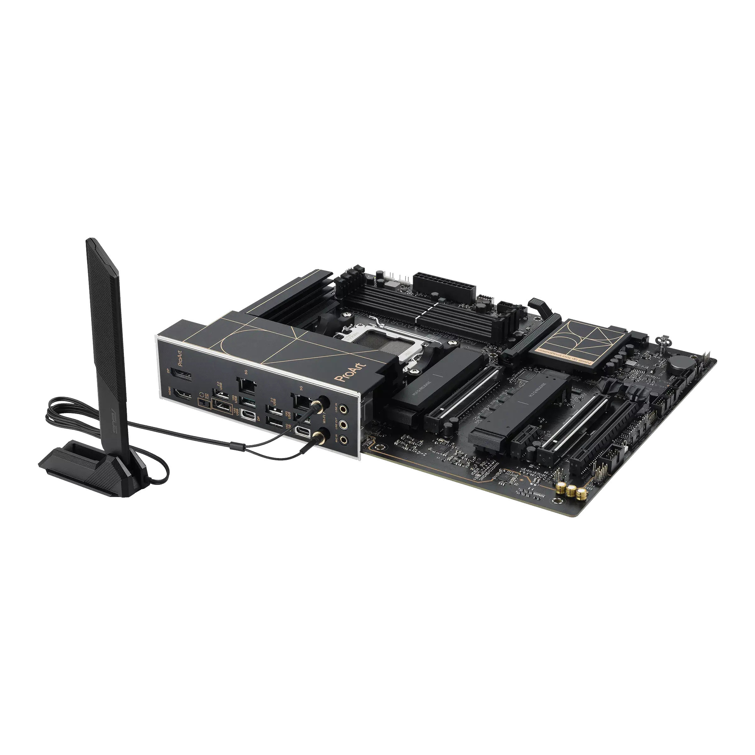 Дънна платка ASUS ProArt B850-CREATOR WIFI NEO, AM5, AMD B850, DDR5 до 8400MHz, 4x M.2 слота - 90MB1P60-M0EAY0 - 6