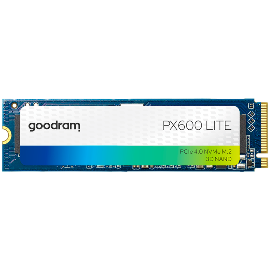 SSD диск GOODRAM PX600 LITE, 512GB M.2 NVMe PCIe 4.0, 3400/2000 MB/s - SSDPR-PX600L-512-80