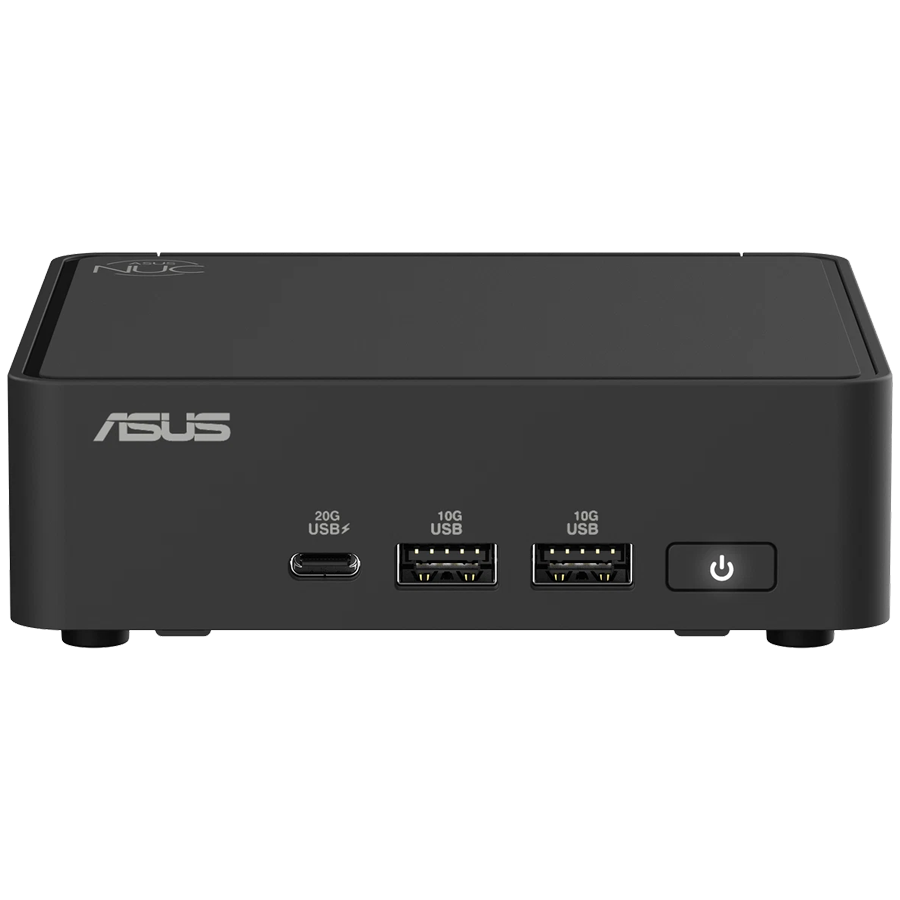 Мини компютър ASUS NUC 15 Pro RNUC15CRKU500003, Intel Core Ultra 5 225H, Intel Arc Graphics, без RAM, без SSD, без OS - 90AR00R2-M000D0 - 1
