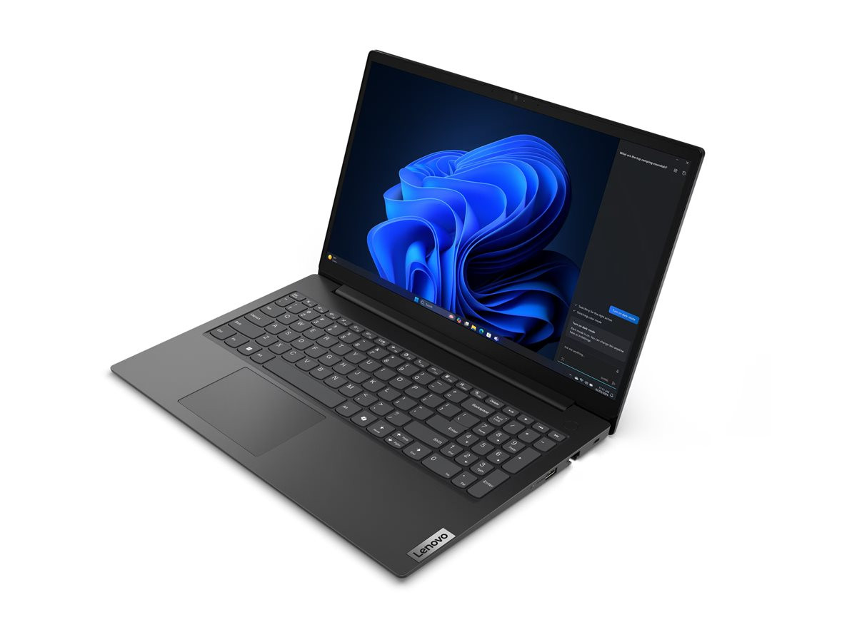 Лаптоп Lenovo V15 G5 IRL, 15.6" Full HD, Intel Core i3-1315U, 8GB DDR5, 512GB SSD, Без ОС - 83GW007WBM - 8