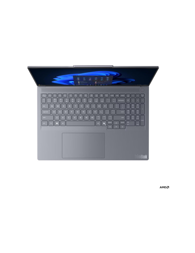 Лаптоп Lenovo ThinkBook 16p G6, 16" WQXGA 165Hz, AMD Ryzen 9 8940HX, NVIDIA GeForce RTX 5060 8GB, 32GB DDR5, 512GB SSD, Windows 11 Pro - 21U0000SBM - 12