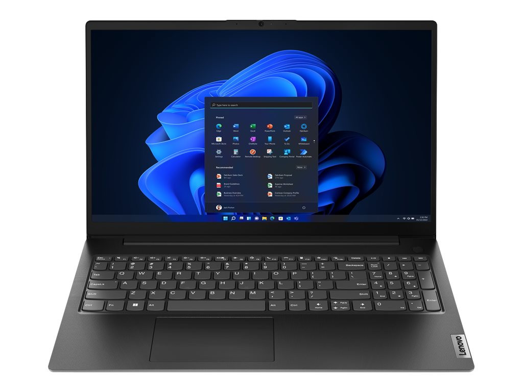 Лаптоп Lenovo V15 G4 AMN, 15.6" Full HD AG, AMD Ryzen 3 7320U, 16GB DDR5, 512GB SSD, Windows 11 Home - 82YU00YKBM - 1