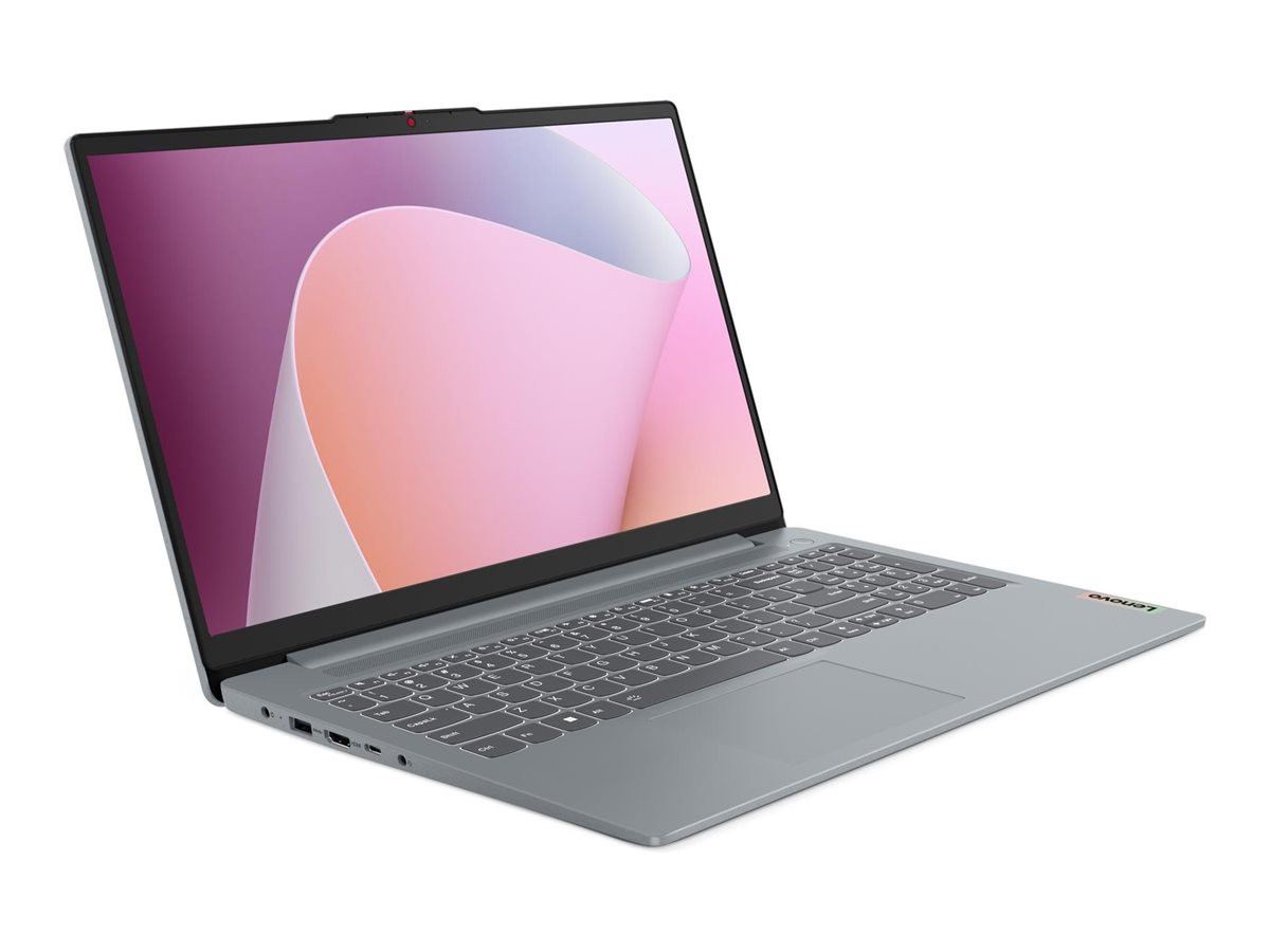 Лаптоп LENOVO IdeaPad Slim 3, 15.6" Full HD, AMD Ryzen 3 7320U, 16GB DDR5, 512GB SSD, Windows 11 Home - 82XQ01EUBM - 1