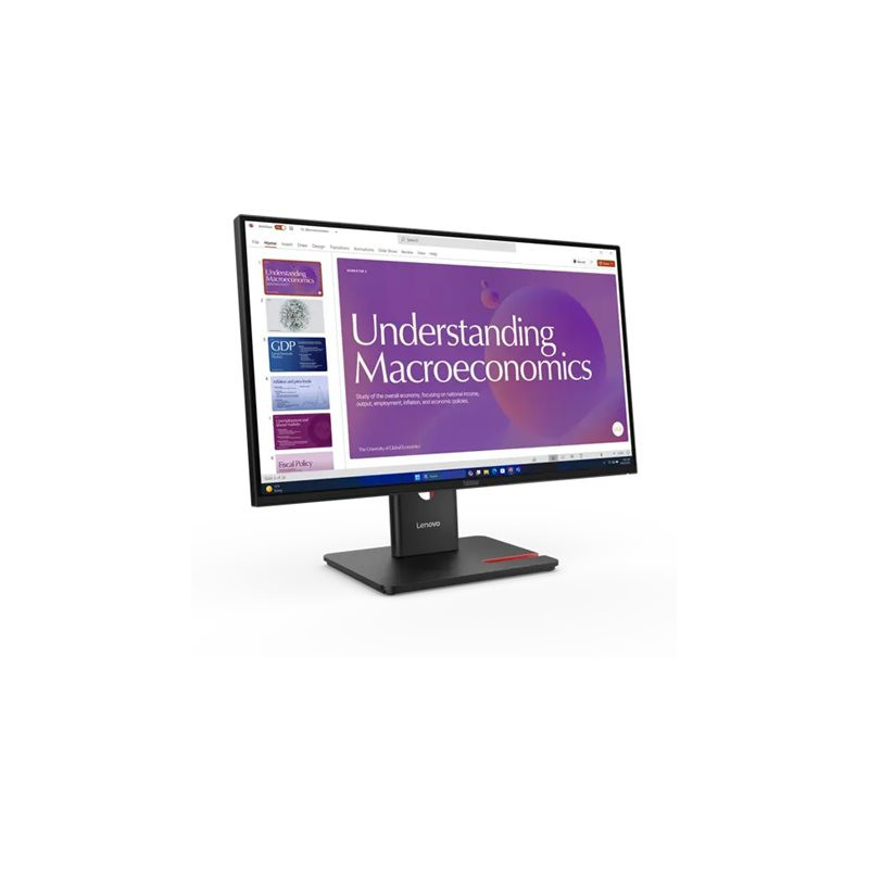 Монитор LENOVO ThinkVision T24D-40, 23.8" Full HD IPS 120Hz - 64B9GAT1EU - 2