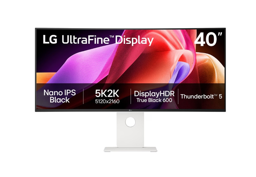 Монитор LG 40U990A-W, 39.7" UltraFine 5K2K IPS - 1