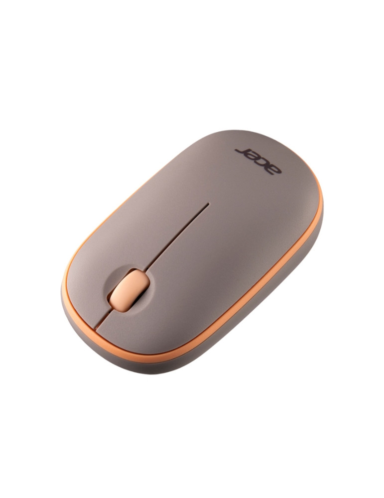 Безжична мишка Acer Wireless Bubble Mouse AMR100, 1600 DPI, Optical сензор, Peach - GP.MCE11.03J - 3