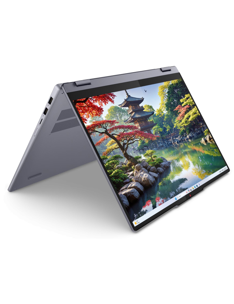 Лаптоп Lenovo IdeaPad 5 2-in-1 16AKP10, 16.0", Full HD+, тъчскрийн, AMD Ryzen AI 5 340 (2.0/4.8GHz, 16M), AMD Radeon 840M, 16 GB, 1 TB SSD - 83KU000FBM - 4