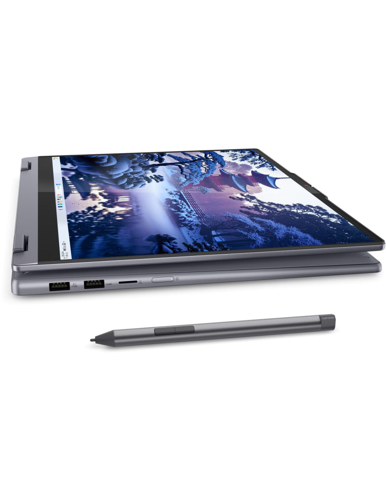 Лаптоп Lenovo IdeaPad 5 2-in-1 16AKP10, 16.0", Full HD+, тъчскрийн, AMD Ryzen AI 5 340 (2.0/4.8GHz, 16M), AMD Radeon 840M, 16 GB, 1 TB SSD - 83KU000FBM - 12